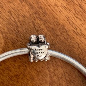 Pandora Happy Mother's Day Silver Charm